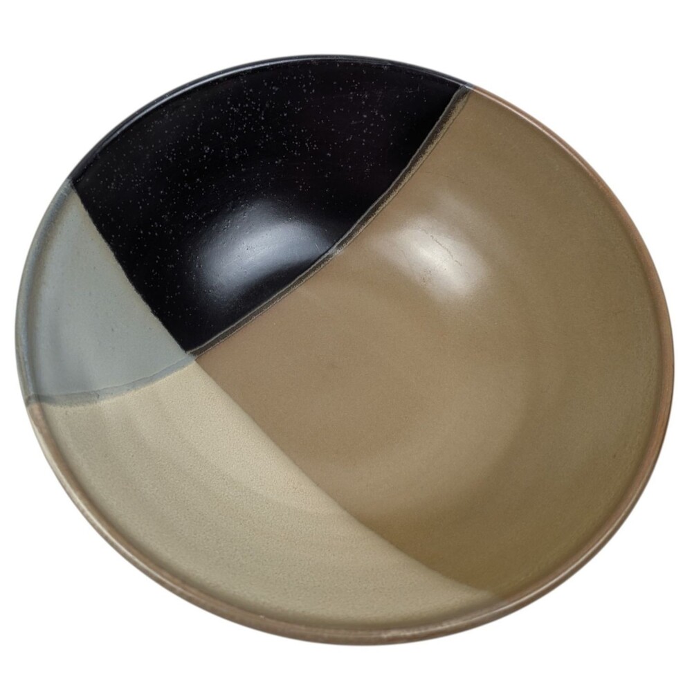 Sango Gold Dust Black 7.5” Cereal Soup Pasta Bowl #5022 Retired